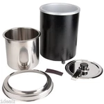 Avantco 6 Qt. Round Black Countertop Soup Kettle Warmer - 110V, 300W $10 Rebate New. Price: $146.32.