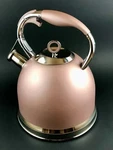 Sotya SUS304 Stainless Steel Whistling Kettle - Bronze Open. Price: $32.93.