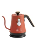 Rae Dunn Stainless Steel Melt Snowman Gooseneck Electric Tea Kettle Nib New. Price: $39.99.