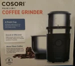 Cosori Pulse 2-IN-1 Coffee Grinder Electric For Spices Nuts Seeds & Beans Open. Price: $25.00.