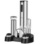 Electric Wine Opener Set With Stand, Gift Rechargeable New. Price: $100.21.