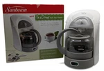 Sunbeam Tea Drop Hot Maker HTM3 White Gray 28 Oz Brewer Tested Works Used. Price: $41.95.