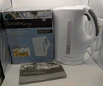 Kitchen Living 7 Cup Cordless Hot Water Kettle Electric Tea Dorm Office White Open. Price: $15.04.