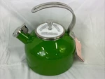 Kate Spade Lenox New York Make It Pop Metal Kettle, Green Open. Price: $69.99.