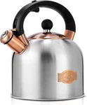 Tea Kettle - 3.17QT Whistling With Ergonomic Handle Premium Stainless New. Price: $58.99.