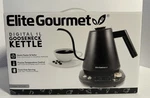 Nib Elite Gourmet 1L Gooseneck Electric Kettle Digital Temp Control New. Price: $56.99.