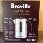 Breville BKE700BSS Tea Kettle -brushed Stainless Steel Cup Rapid Boil Auto Off New. Price: $69.26.