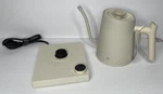 0.8L Electric Gooseneck Kettle With Digital Display & Temperature Control Birch Open. Price: $60.00.