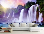 3D Beautiful Waterfall ZHUA19031 Wallpaper Murals Removable Self-adhesive Brand. Price: $69.55.