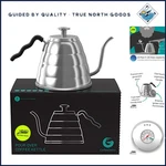 Stovetop Gooseneck Kettle With Thermometer For Drip Coffee And French Press New. Price: $58.98.