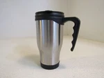 Standard Coffee Mug Insulated Silver/black 126-011923 Used. Price: $18.79.