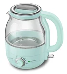 Elite Cuisine EKT2107 1.25QT Adjustable Temperature Electric Glass Kettle New. Price: $51.99.