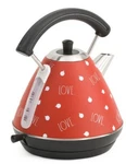 Rae Dunn Love Red Electric Water Tea Kettle New In Box. Price: $39.99.