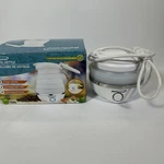 Brentwood KT-1508BL Dual Voltage 120/220 Collapsible-travel Kettle 0.8 Open. Price: $29.69.