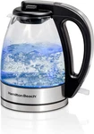 Hamilton Beach Glass Electric Tea Kettle, Water Boiler & Heater, Liter, 1500 New. Price: $37.45.