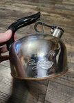 Vtg Revere Ware 2 Qt. Copper Bottom Whistling Tea Kettle Pot CUO3B Korea. Used. Price: $17.25.