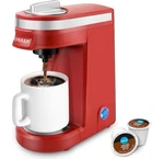 Chulux Mini Coffee Maker Capsule Single Serve One Cup, Red, Freeshipping New. Price: $31.00.