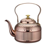 Sanqiahome Antique 1.4L (45 Oz) Stainless Steel Teapot With Infuser Copper New. Price: $34.65.