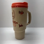 Vintage Thermo-serv Bill Miller Bar-b-q Texas Tea Bucket 34 Oz Travel Coffee Mug Used. Price: $15.26.
