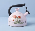 Lenox Butterfly Meadow Whistling Tea Kettle Pink Floral 2.64 Qt Stainless Steel New. Price: $44.00.