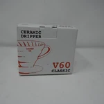 Hario V60 Ceramic Coffee Dripper 02 Classic Pour Over Brewer New In Box. Price: $27.97.
