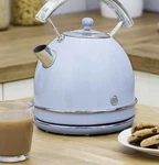 Swan SK34020BLN Blue Retro Dome Tea Kettle ( Only The Charger No ) New. Price: $10.91.