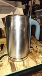 Crux Artisan Series 1.7L Stainless Steel Electric Kettle Used. Price: $23.99.
