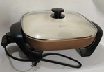Oster Electric Skillet CKSTSKFM12WM-ECO Non Stick Coating Tested & Works! Used. Price: $39.99.