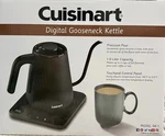 Cuisinart Digital Gooseneck Kettle New. Price: $120.99.