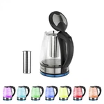 Zokop HD-1861-A 110V 1500W 1.8L Electric Glass Kettle Us Plug Auto Shut-off New. Price: $21.52.
