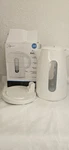 Mainstays 1.7L Electric Kettle Color White Model MS550236 Heats Fast! #188 Open. Price: $18.00.