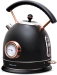 Retro Electric Kettle Stainless Steel, 1.8L Tea Water Boiler, 1500W Fast Quiet New. Price: $95.99.