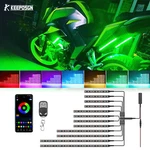 12 Rgb Underglow Led Light Strips App+rf Control For Kawasaki Ninja 250 400 650 New. Price: $44.59.
