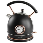 Megachef 1.9 Quart Half Circle Electric Tea Kettle With Thermostat In Matte Blac New. Price: $71.89.