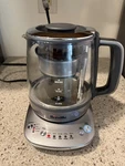 Breville BTM700 Shy Hot Tea Maker Glass Kettle Silver 4 Cup Programmable Temp Used. Price: $99.99.