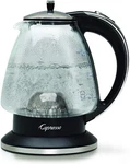 Capresso H2O Glass 48-OZ Electric Kettle Black New. Price: $69.99.
