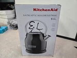 Kitchenaid 1.25L Electric Kettle Onyx Black New Open Box. Price: $70.00.