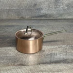 1801 Paul Revere Ware Copper Pot With Solid Brass Handle 1QT Sauce Pan 5.25" Used. Price: $50.00.