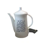 Vintage Maruka Minamiyama Seitousho Ceramic Electric Kettle White Morton Salt Used. Price: $29.99.