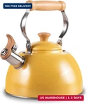 Rockurwok Kettle, With Cool Touch Ergonomic Handle, Teapot Food Grad New. Price: $43.03.