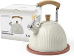Lonffery Tea For Stove Top, 2.5 Quart Whistling Kettle, Stainless Ste New. Price: $49.06.