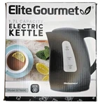 Elite Gourmet EKT8690 1.7L Electric Tea Kettle 1500W - Black New. Price: $23.99.