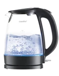 Comfee' Electric Kettle, 1.7L Hot Water Boiler, 1500W Fast Boil, Glass Electr... New. Price: $32.39.