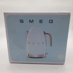 Smeg Retro Stainless Steel Variable Temperature Electric Kettle KLF04SSUS Open. Price: $199.95.