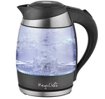 Megachef 1.8-LITER Glass & Stainless Steel Electric Teakettle New. Price: $32.00.
