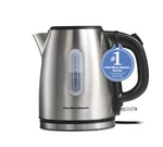 Hamilton Beach Stainless Steel Electric Kettle, Tea & Water 1.2L, New. Price: $18.96.
