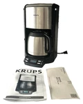 Krups FMF5 Programmable Coffee Maker W/double Wall Thermal Carafe And Led Cont.. Used. Price: $140.00.