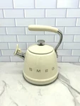 Used - Smeg 50'S Retro Style Whistling Kettle Cream. Price: $109.99.
