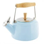 Chantal 1.4QT. Enamel-on-steel Sven Tea Kettle Glacier Blue New. Price: $108.00.
