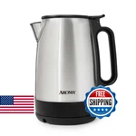 Aroma 1.7-LITER Electric Kettle Rapid Boil Auto-shut Off Stainless Steel New. Price: $40.06.